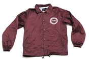 Image of KidSuper Hall-of-Fame Coach Jacket- Burgandy