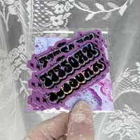 Image 2 of TITSOAK Glitter Sticker