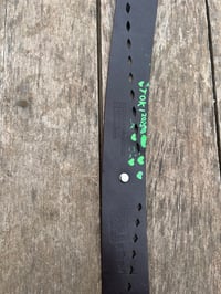 Image 5 of dragon leather hand painted  star studded belt 💖
