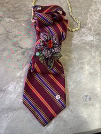  Burgundy Fusion custom Tie