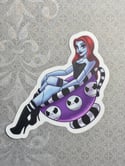 Teacup Sally | 3' Inch Nightmare Before Christmas inspired Vinyl Sticker
