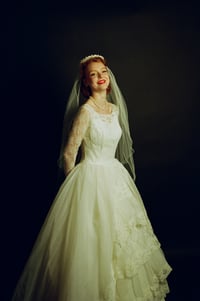 Image 6 of 1950s Ballgown & Cape Set