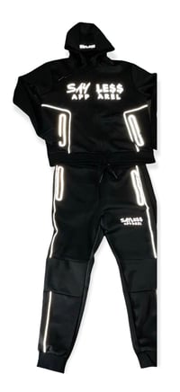 Black Reflective Sweat-Suit 