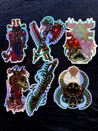 Image 3 of heretic sticker set 
