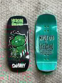 Image 3 of Swampy’s Alligator Double Shovel “Swampy’s Bog Log”