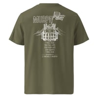 Image 2 of PA Murph Unisex organic ribbed neck t-shirt (Dark Color Option)