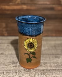 Sunflower vase