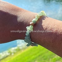 Image 2 of Green Aventurine Chip Bracelet 
