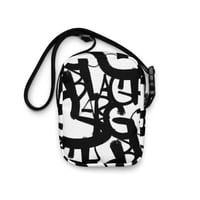 Image 2 of Black Cargo - Contemporary Urban Art Apparel for the Woke  - Script - Utility crossbody bag