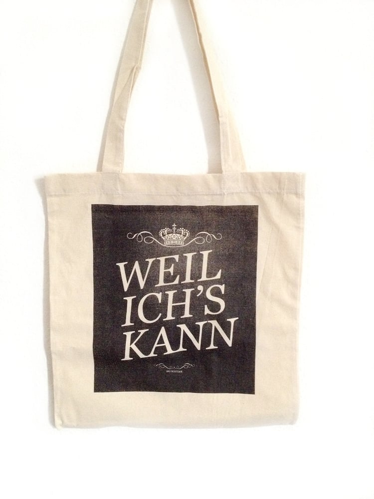 Image of Baumwolltasche "Weil Ich's Kann"