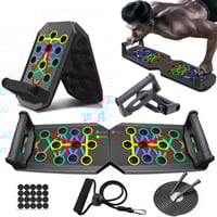 Image 5 of Foldable Push-Up Board Set for Home Gym – Portable Fitness Equipment