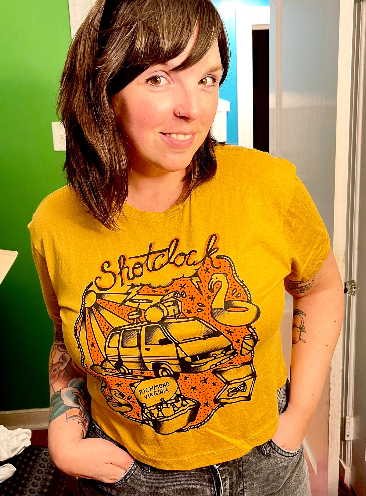 Bongo Van Crop or Regular T-Shirt