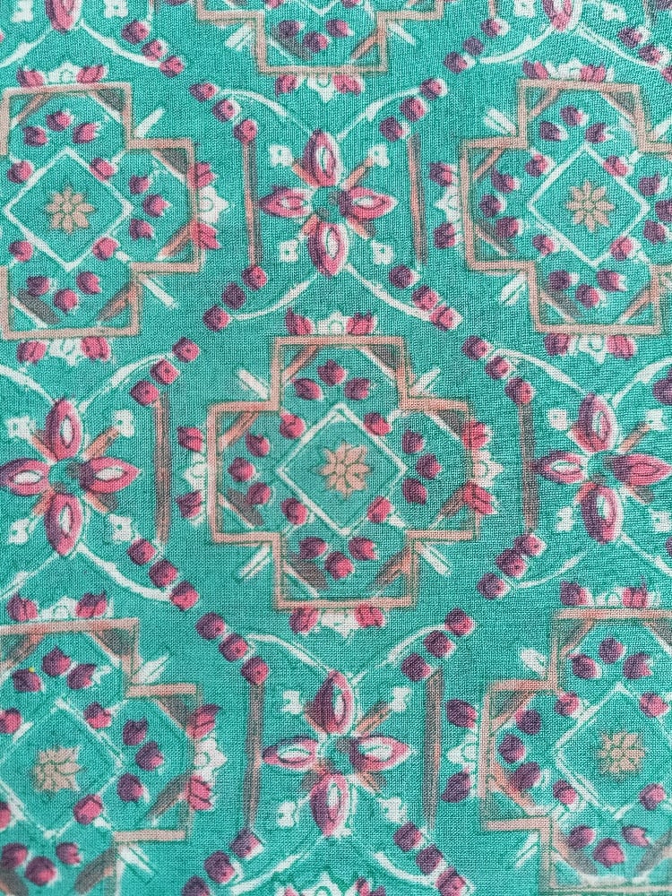 Image of Namasté fabric géométrie 