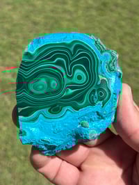 Image 8 of Malachite & Chrysocolla Polished Slab | Congo #2931