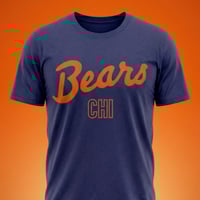 Image 1 of Vintage Bears CHI Tri-Blend Shirt