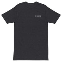 Image 1 of Embroidered Premium Heavyweight W Logo Tee