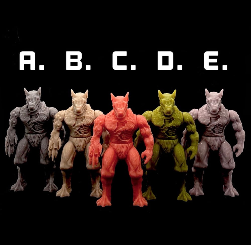 Image of Land Of Rot 5.5” : Mange Wolf