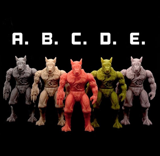 Image of Land Of Rot 5.5” : Mange Wolf