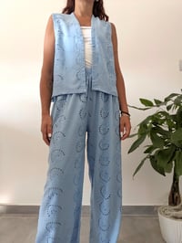 Image 2 of GILET SANGALLO SKY BLUE