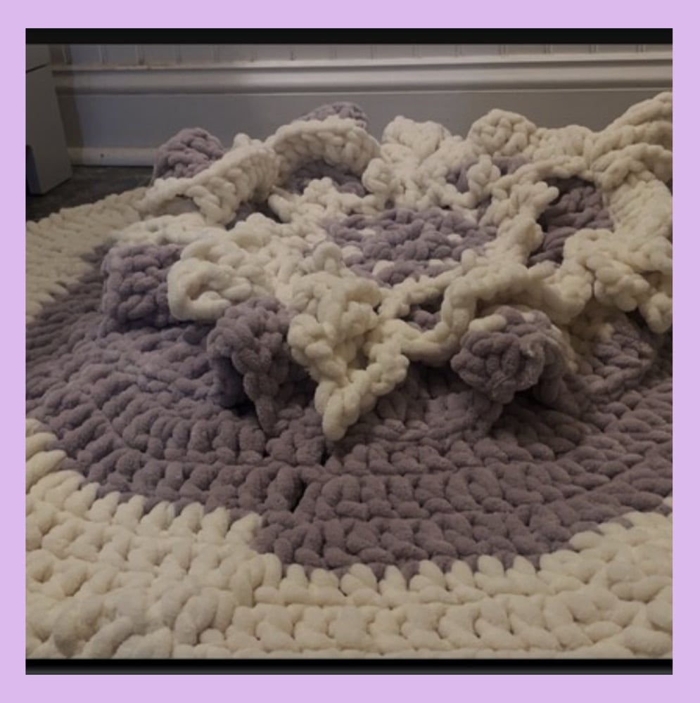 Snowflake rug