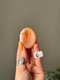 Image 3 of CARNELIAN WORRY STONES