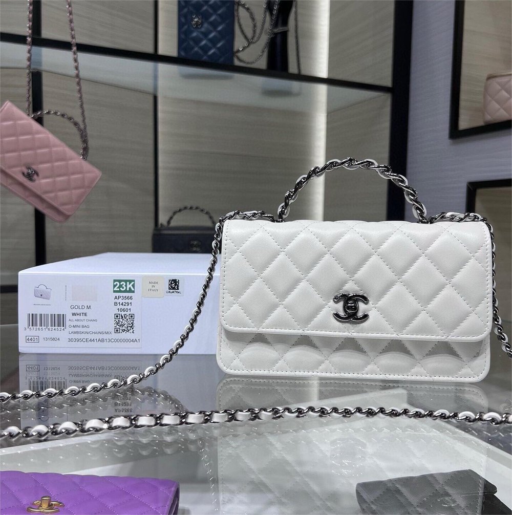 CC White Vanity & Wallet on Chain