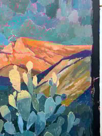 Image 3 of In Moments Of Waiting - 34x45" Acrylic On unstretched canvas