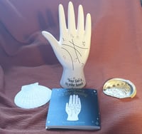 Image 1 of Palmistry Ceramic Ring Holder