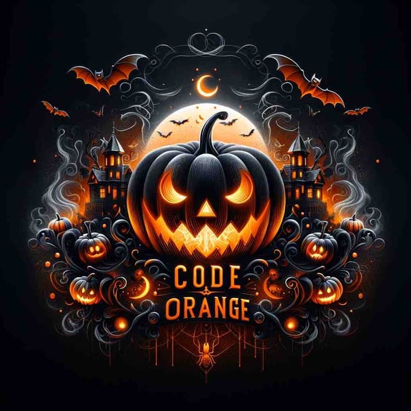 Image of Code orange stickers #3