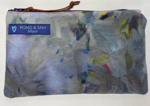 Image of Ice dyed zipper pouch 1-4