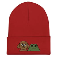 Image 7 of Dog & Frog - Cuffed Beanie