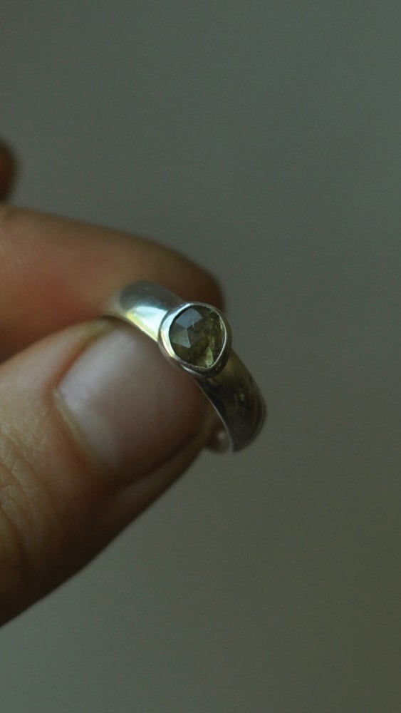 Image of Erdiger Turmalinring 