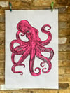 ‘Hot Pink Octopus’ (No. 2 of 20)