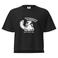 Squirrel Koozie women’s heavyweight boxy tee