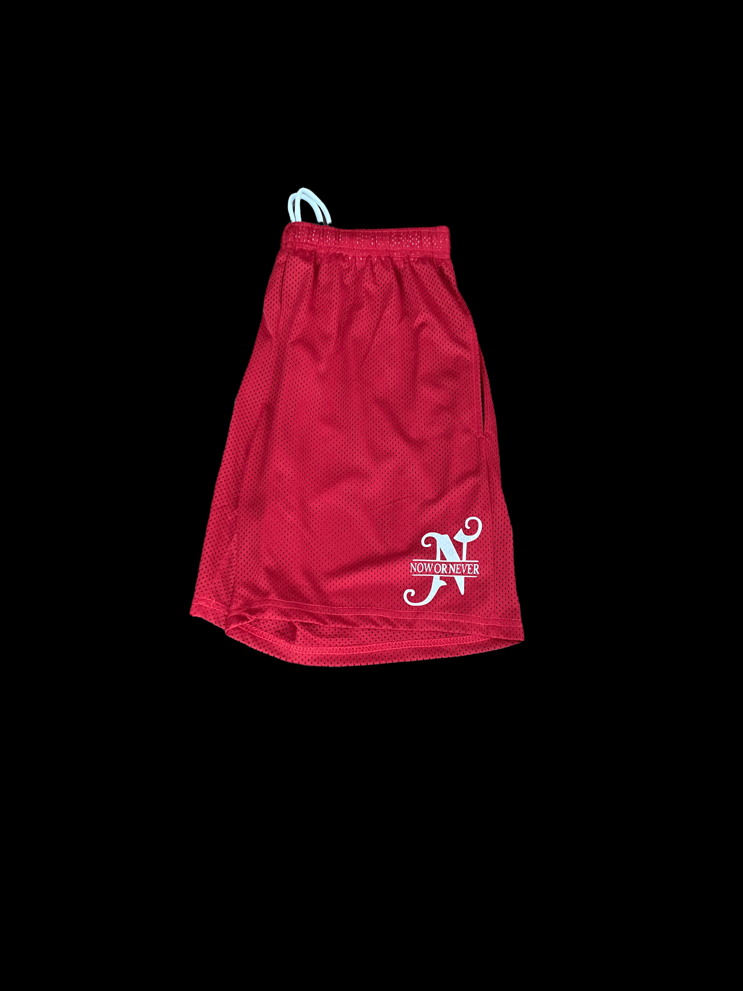 Now or Never Summer Shorts Red