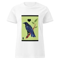 Image 2 of Crow No. 1 Women’s basic softstyle t-shirt