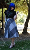 Image of Vintage Eccobay A-Line Plaid Skirt