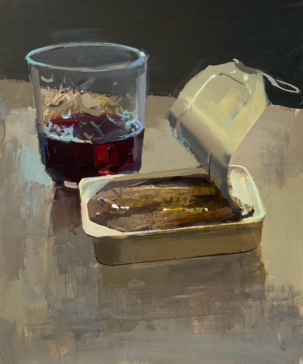 Image of Sardines and wine 