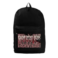 Gwap Dead Sesh Blk Backpack (red&white)