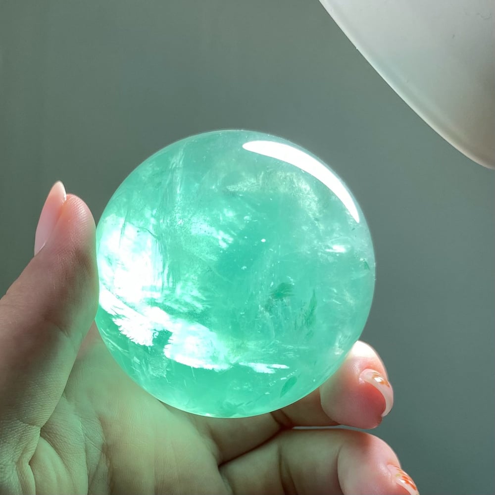 Image of Green Fluorite Sphere