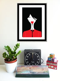 Image 5 of Rose Red Folktale Art Print