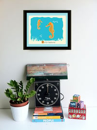 Image 5 of S is for Seahorse Alphabet Nursery Print