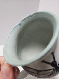 Image 7 of Mug 7 - Butterfly & Flowers (Not food safe)