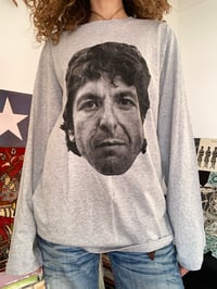 Image 9 of LEONARD COHEN FACE LONG SLEEVE 