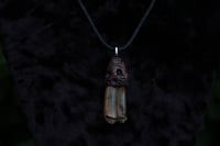 Image 5 of Dead good stained sheep tooth necklace large