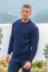 Aran Sweater - Earth Colours - Made in Europe