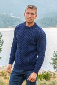 Image 5 of Aran Sweater - Earth Colours - Made in Europe