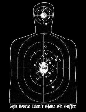 Image of Black Target T-shirt