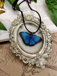 Image 1 of Wisiorek niebieski motylek 🩵