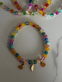 Image 8 of Tropical Fruit Tumbler Bracelet Stack